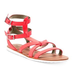 Sam Edelman Neon Orange Sandals